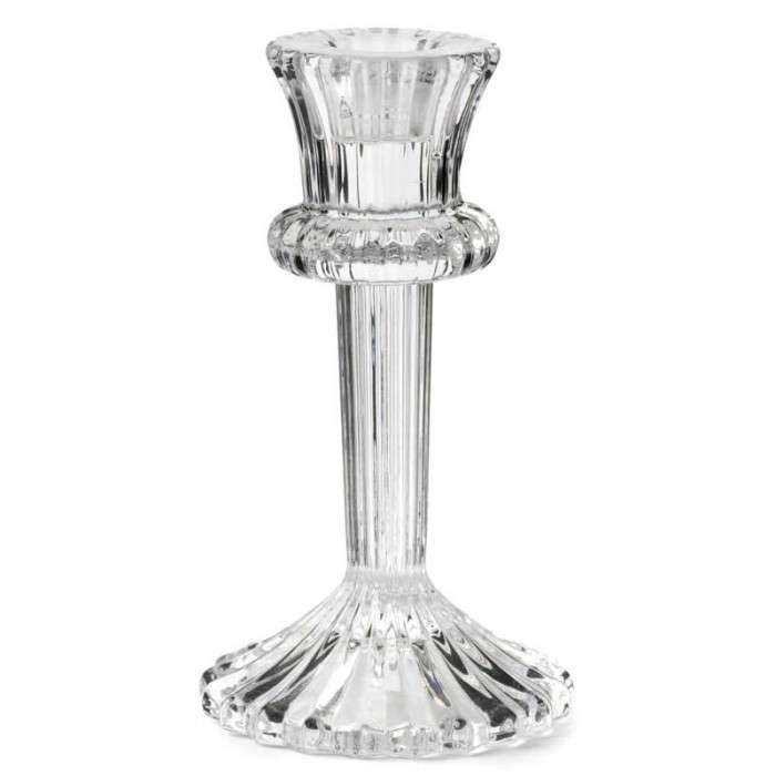 PORTACANDELE MONOFIAMMA RIGATO H15.3 D7.5